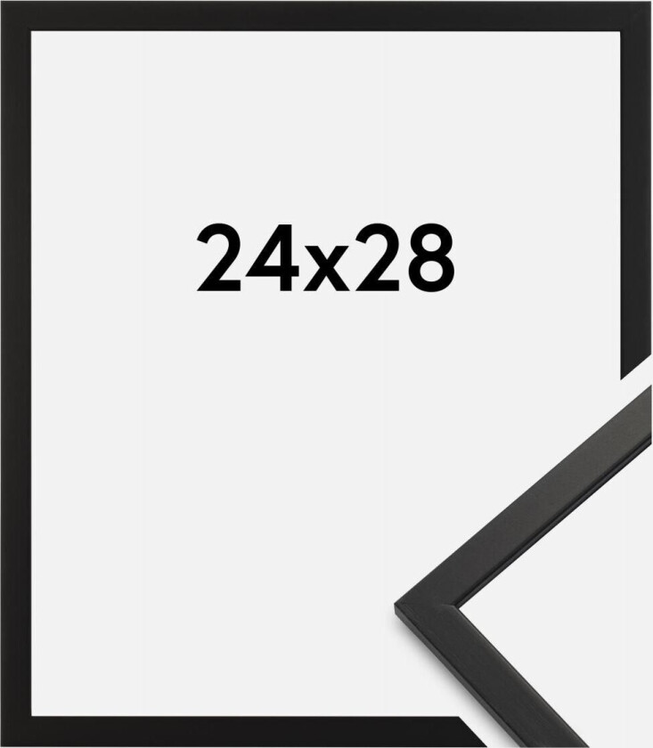Ramme Edsbyn Akrylglass Svart 24x28 Cm