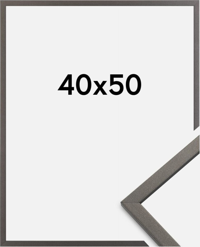 Ramme Edsbyn Grafitt 40x50 Cm