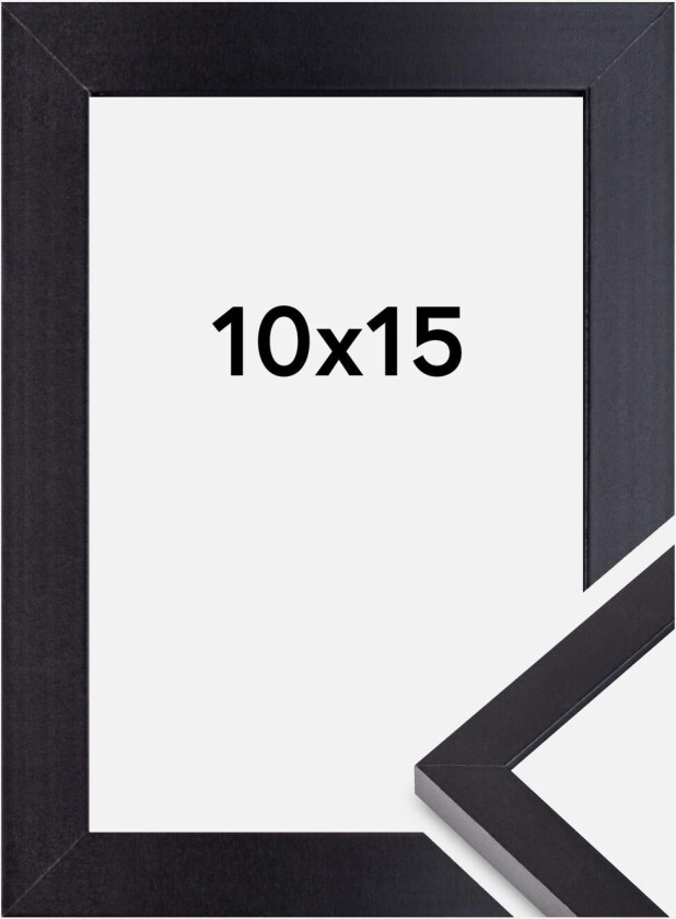 Ramme Selection Akrylglass Svart 10x15 Cm