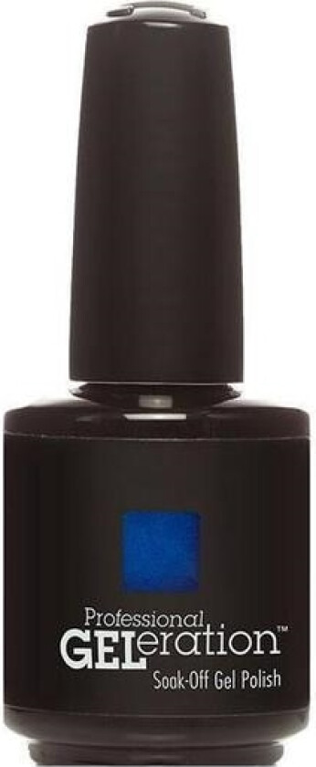 Jessica Jessica, Geleration Colors, Semi-Permanent Nail Polish, Gel-985, Blue Lagoon, 15 Ml For Women