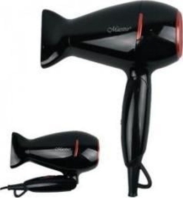 Maestro Hårføner Maestro 1200W Hårføner Mr-205-Black
