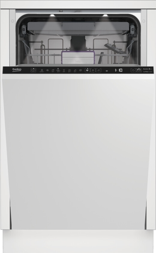 Bdis38040a, Fullstendig Innebygget, Full Størrelse (60 Cm), Rustfritt Stål, Sort, Knapper, Led