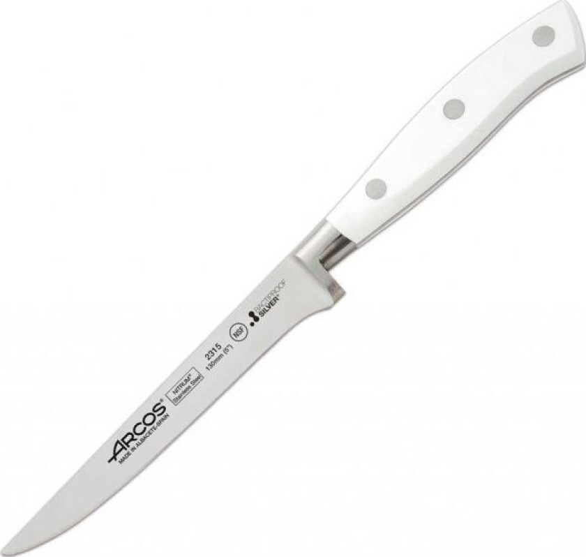 Riviera Hvit Utbeningskniv 130Mm