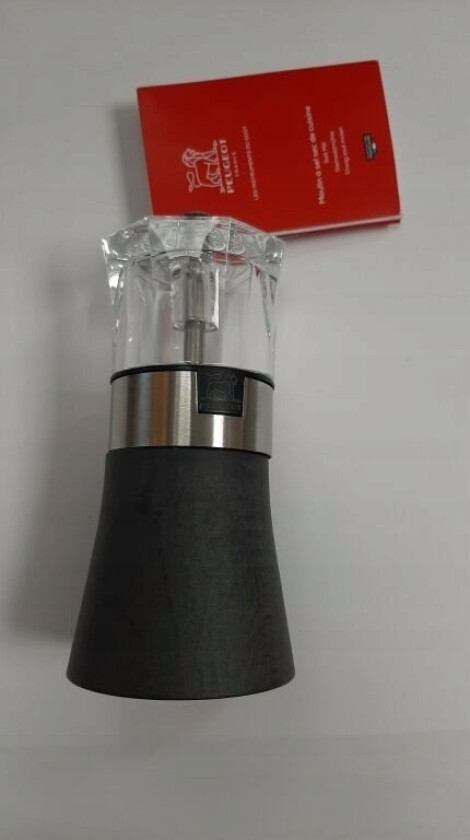 Saveurs Oslo Saltkvern 12 Cm Grafitttre, Rustfritt Stål, Akryl (42679S12)