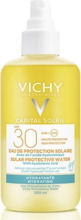 Capital Soleil, Sunscreen Spray, Kropp Og Ansikt, 200 Ml, Spray, Fuktighetsgivende, Beskyttelse, Alle Hudtyper