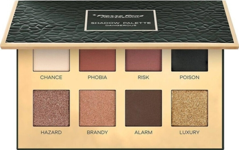 Eyeshadow Palette Paleta Øyenskygge Dangerous 8X1.3G