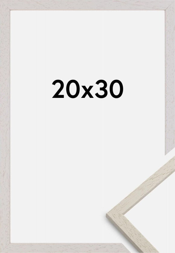 Ramme Edsbyn Akrylglass Sand 20x30 Cm