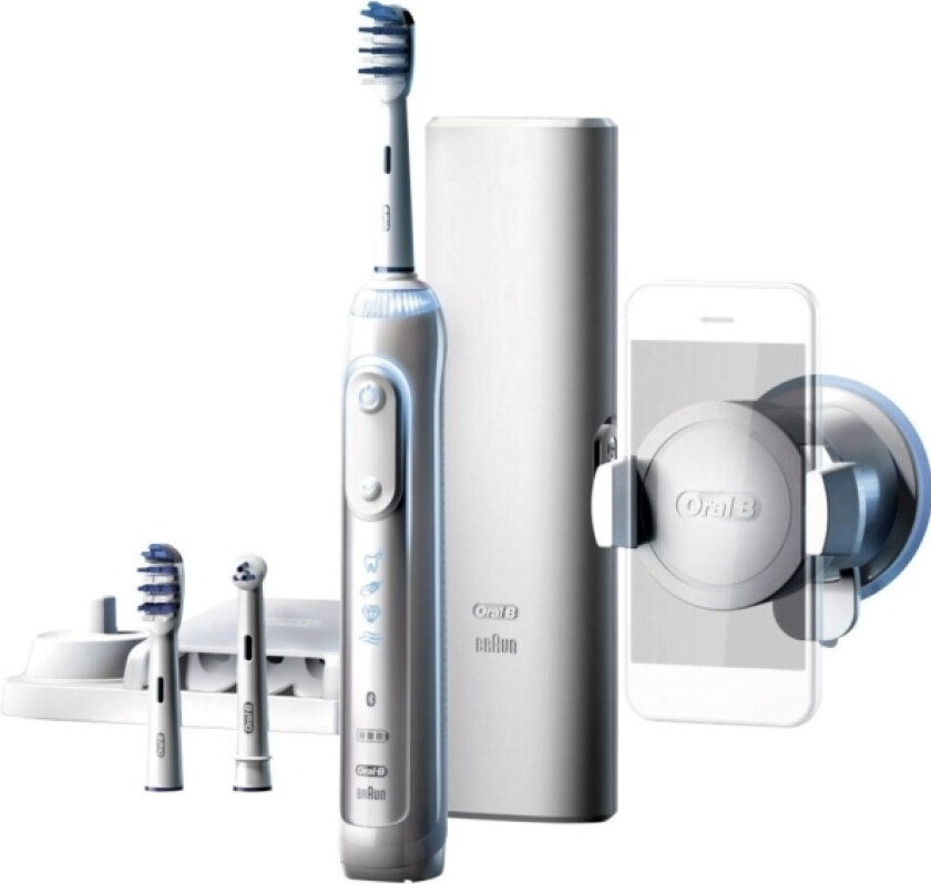 Genius Roterende Tannbørste 8000N Sølv