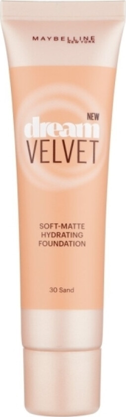 Maybelline Maybelline, Dream Velvet, Soft Matte, Cream Foundation, 30, Sand, 30 Ml For Women