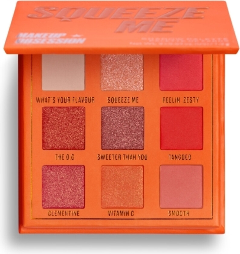 Makeup Revolution, Obsession, Eyeshadow Palette, Squeeze Me, 3.4 G