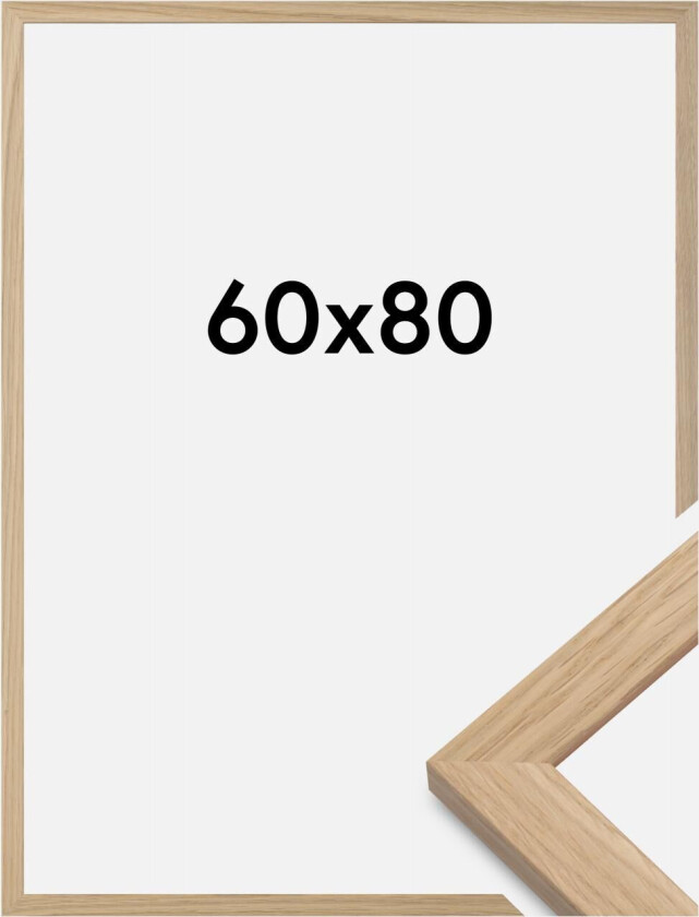 Ramme Oak Wood 60x80 Cm