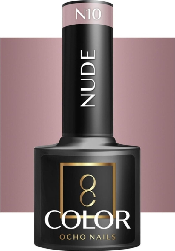 Activeshop Ocho Nails Nude N10 Hybrid Nail Polish -5 G