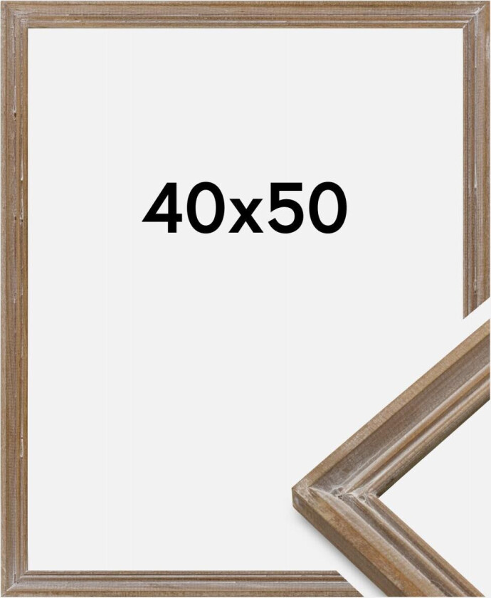 ZEP Ramme Vintage Holz Tre 40x50 Cm