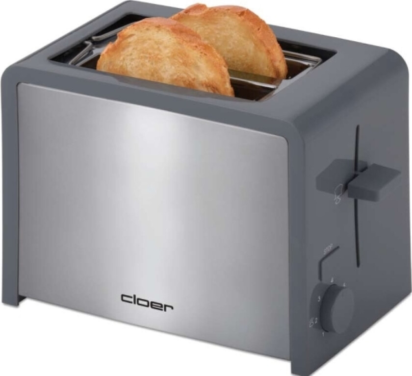 3215, 2 Skiver, Grå, Rustfritt Stål, Plast, Rustfritt Stål, 825 W, 230 V, 145 Mm