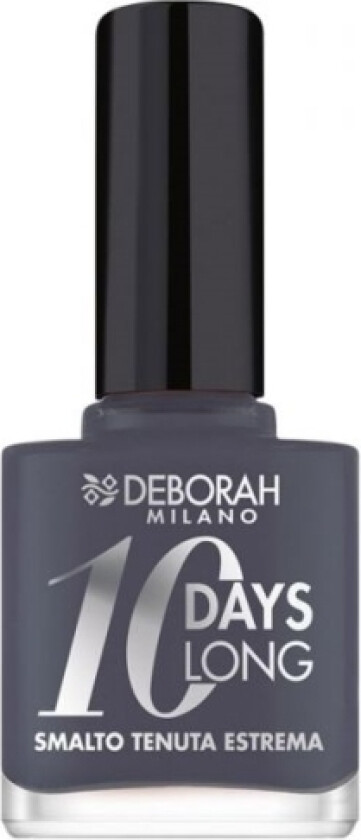 Deborah Deborah, 10 Days Long, Nail Polish, En888, Light Grey, 11 Ml For Women