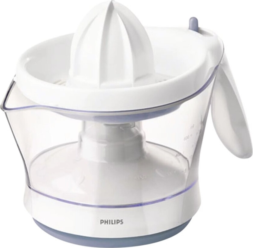 Hr2744 - Sitruspresse - 0.6 Liter - 25 W - Lysehvitt Med Blå Toner