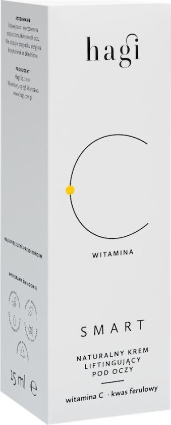 Hagi Hagi Smart C, Naturlig Øyeløftkrem Med Vitamin C 15 Ml
