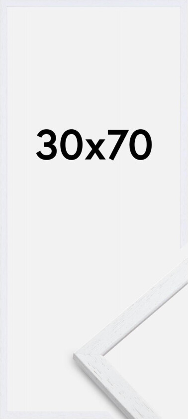 Ramme Edsbyn Akrylglass Warm White 30x70 Cm