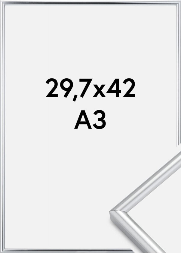 Ramme Galeria Sølv 29,7x42 Cm (A3)