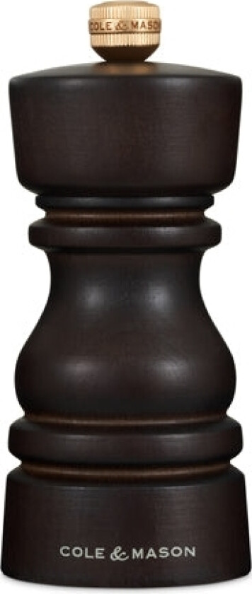 London, Pepparkvarn, Choklad, Trä, Bokträ, Kolstål, Peppar, 58 Mm