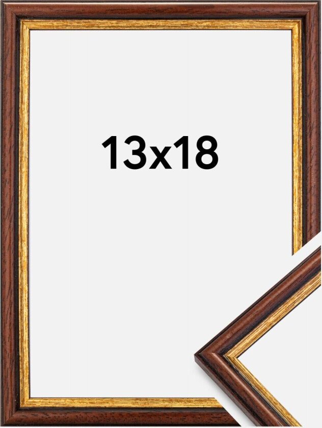 Ramme Horndal Brun 13x18 Cm