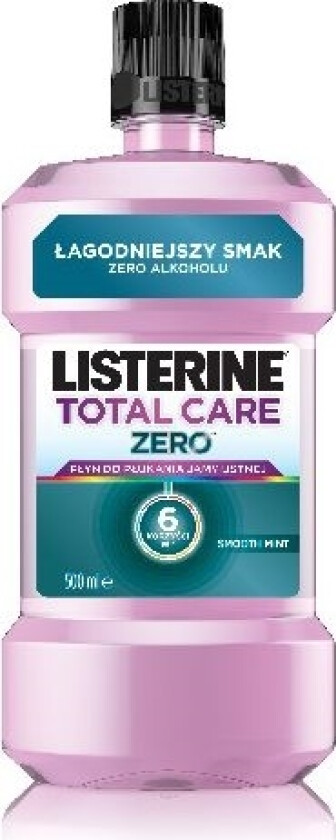 Listerine Total Care Zero Mouthwash Without Alcohol 500 Ml