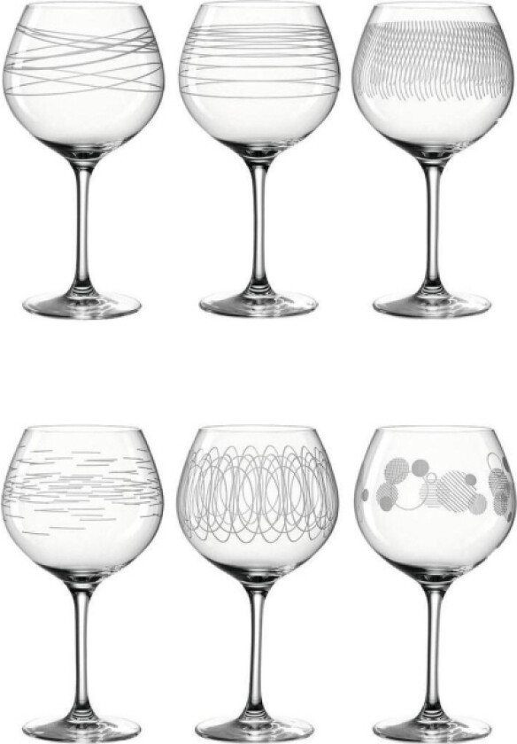 Casella, All-Bruk Vinglass, Standard Glass, Glass, Gjennomsiktig, 630 Ml, 21 Cm