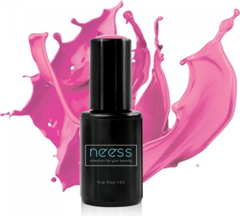 Neess Hybrid Neglelakk 4Ml 7541 Hip Hop Rosa