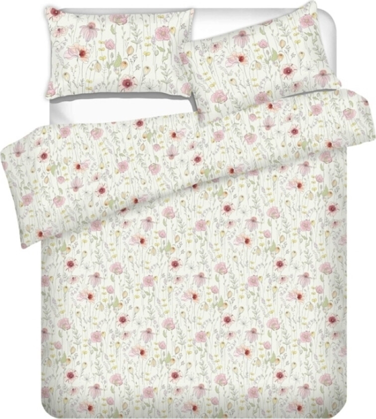 Sengesett Domoletti Deksel Kompl Medv Sommerhage 140X200