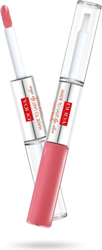 Made To Last Lip Duo Liquid Lip Color Color & Topcoat Vanntett Langvarig Vannfast Flytende Leppestift Og Lipgloss 009 2X4ml