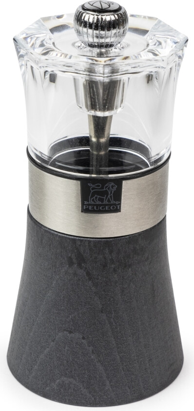 Saveurs Oslo Pepperkvern 12 Cm Grafitttre, Rustfritt Stål, Akryl (42679P12)