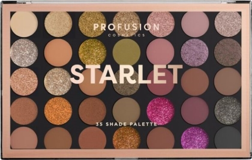 Profusion Profusion Starlet Eyeshadow Palette Paleta 35 Øyenskygge