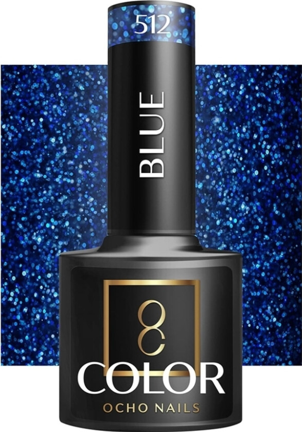 Activeshop Ocho Nails Hybrid Nail Polish Blue 512 -5 G