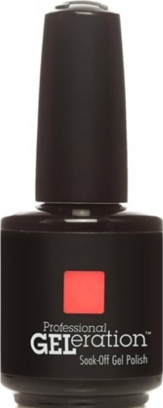 Jessica Jessica, Geleration Colors, Semi-Permanent Nail Polish, Gel-947, Bindi Red, 15 Ml For Women