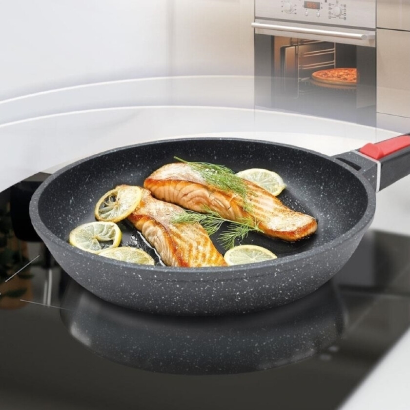 Frying Pan With Removable Handle Granit 24 Cm Mr-4924 Maestro