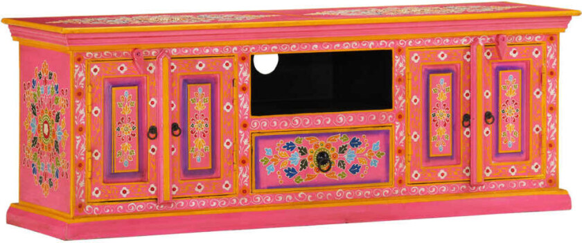TV-benk rosa 110x30x40 cm heltre mango