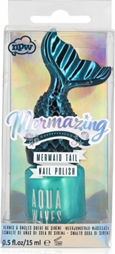 Npw, Mermazing, Nail Polish, Mermaid Tail, 15 Ml
