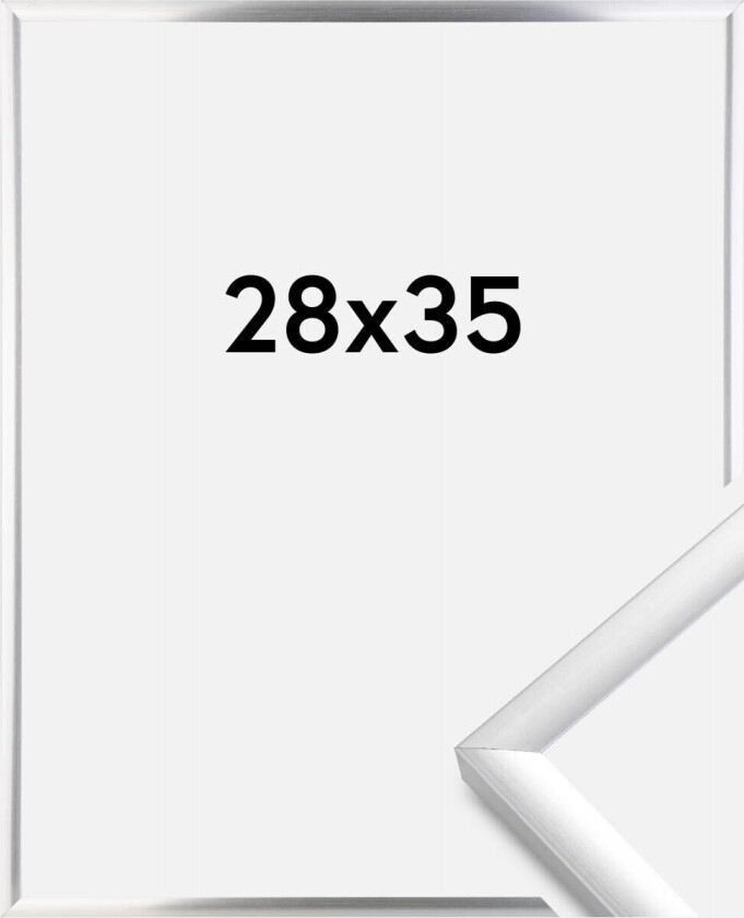 Ramme New Lifestyle Sølv 28x35 Cm
