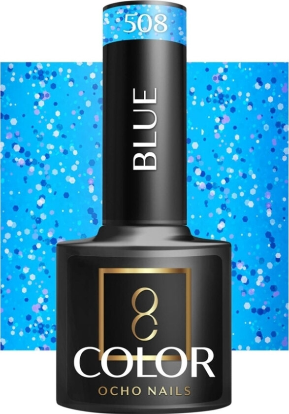 Activeshop Ocho Nails Hybrid Nail Polish Blue 508 -5 G