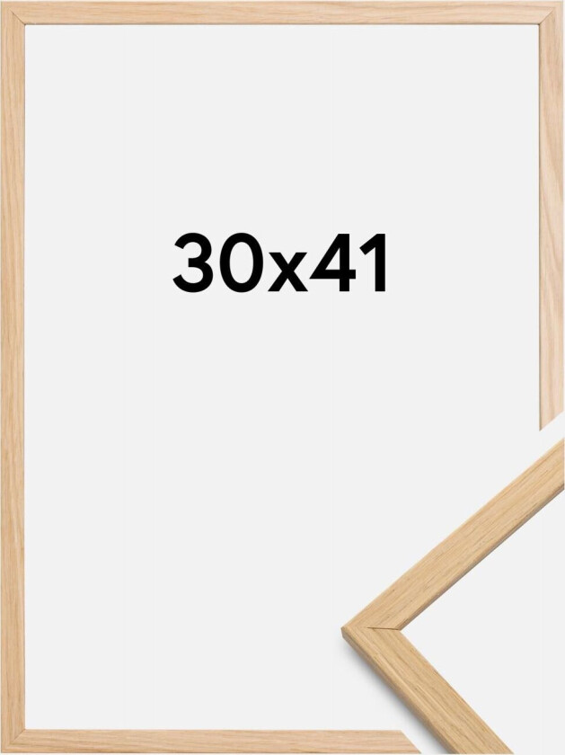 Ramme Edsbyn Akrylglass Eik 30x41 Cm