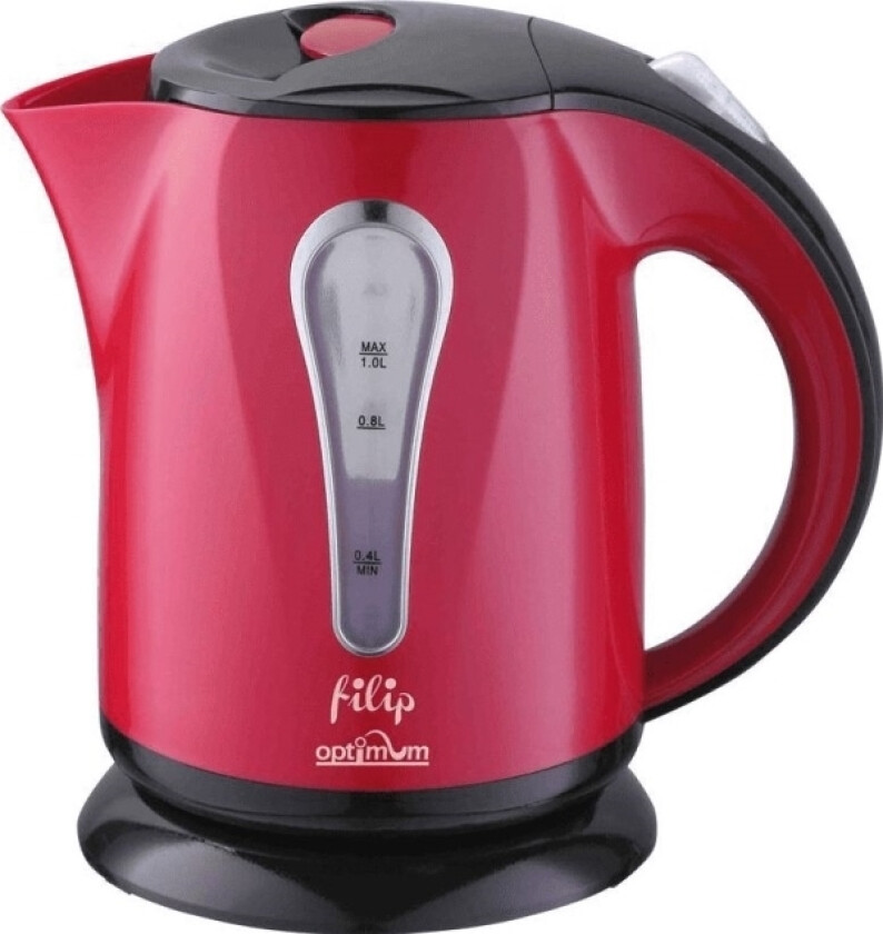 Elektrisk Kettel Optimum Cj-1050 Filip Rød