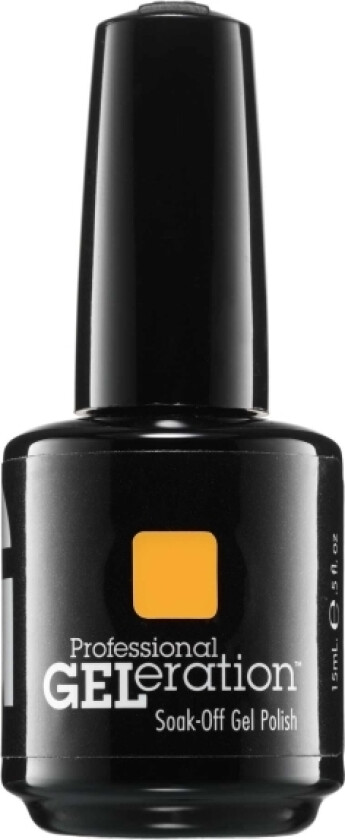 Jessica Jessica, Geleration Colours, Semi-Permanent Nail Polish, Gel-944, Totally Turmeric, 15 Ml For Women