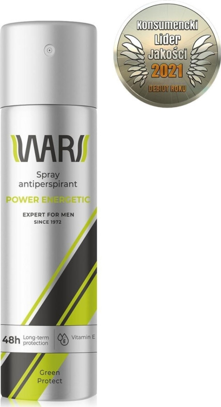 Wars Wars Expert For Men Antiperspirant Power Energetic