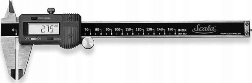 Scala Elektronisk Skyvelære 150 Mm 230.207 (Sc230206-A)
