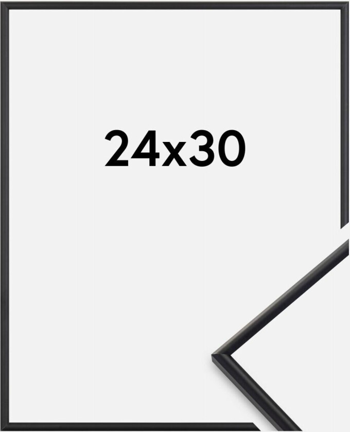 Bilde av Focus Ramme Can-Can Svart 24x30 Cm