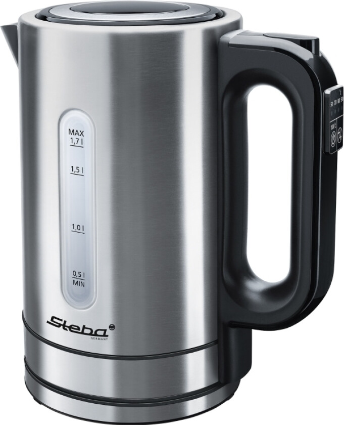 Wk 21 Inox, 1,7 L, 2200 W, Rustfritt Stål, Plastikk, Rustfritt Stål, Justerbar Termostat, Vannivåindikator