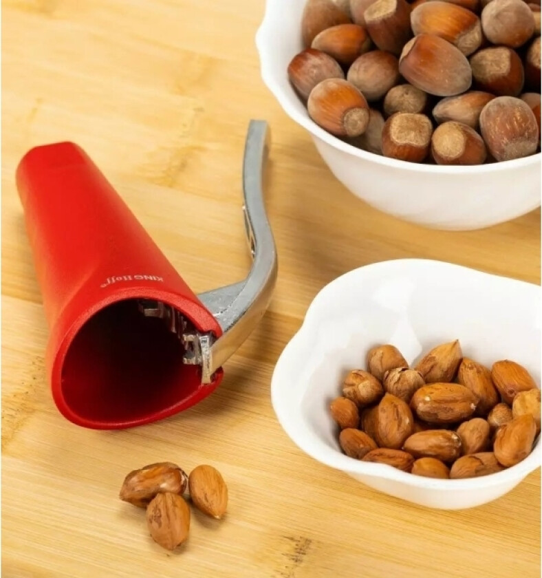 Nøtteknekker Rød Kinghoff Kh 1739 Italienske Hasselnøtter
