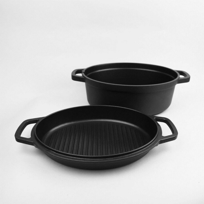 Maestro Gryte Med Grill 3,3L 24Cm Maestro Mr-4124