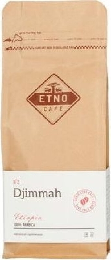 Etiopia Djimmah Kaffebønner 250 G