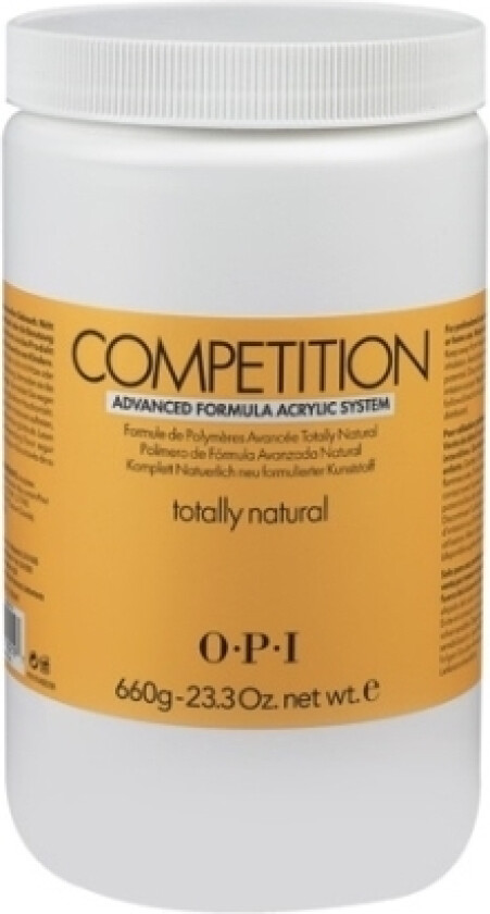 Opi Opi, Competition, Acrylic Nail Powder, Totally Natural, 660 G For Women